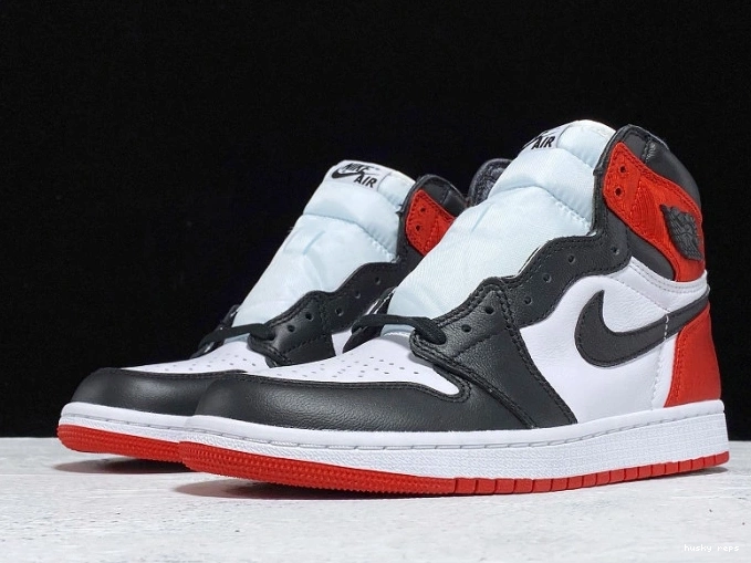 Rep Husky Retro Black 1 Satin Toe High Jordan CD0461-016 Air 0814